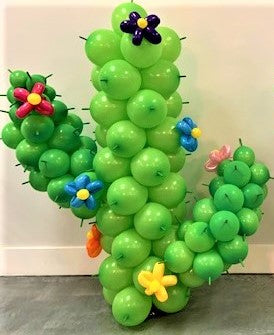Cactus balloon Column Sculpture– Balloon & Party Charlotte
