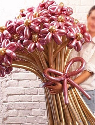Chocolate and Balloon Bouquet (3 sizes available - any colours)