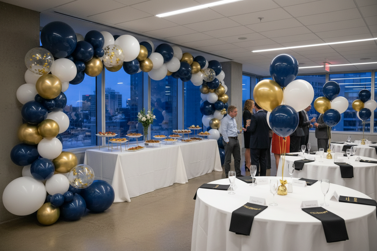 Corporate Balloon Decorations