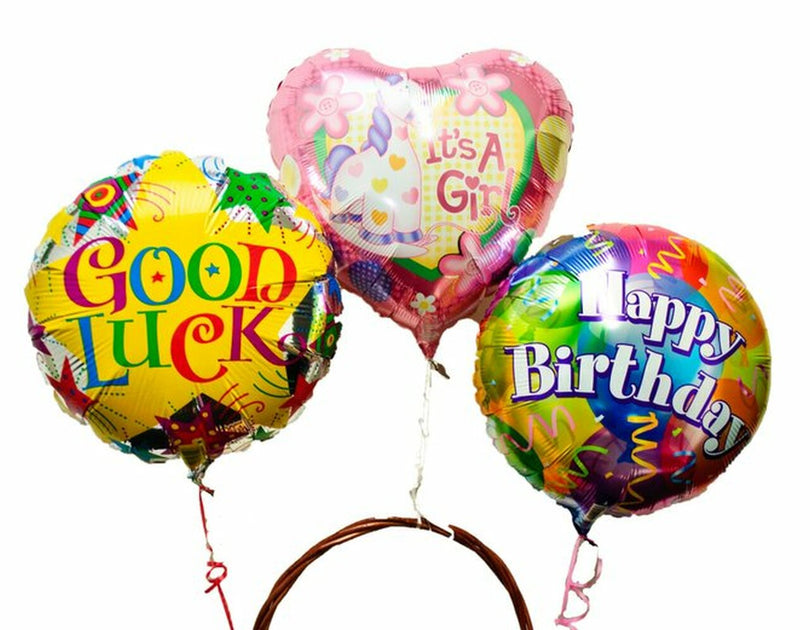 Mylar Foil Helium Balloons Balloonscharlotte