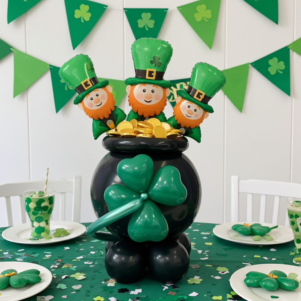 Lucky Pot of Gold Centerpiece
