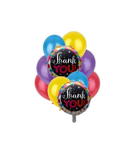 Thank You Balloonagram Deluxe Bouquet