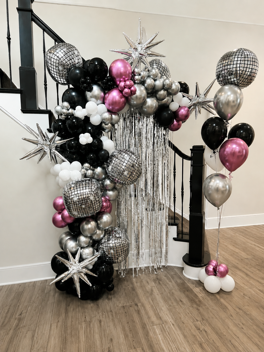 Disco Party Balloon Backdrop Backdrops Balloon & Party Charlotte 595
