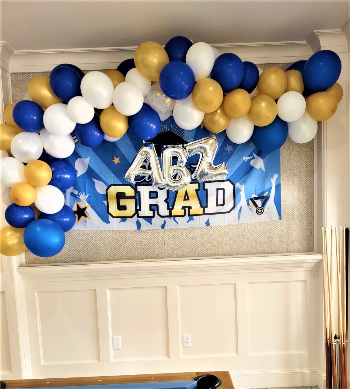 Graduation garland name and banner package