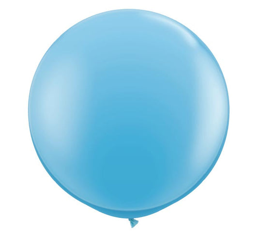 3 foot big round blue balloon