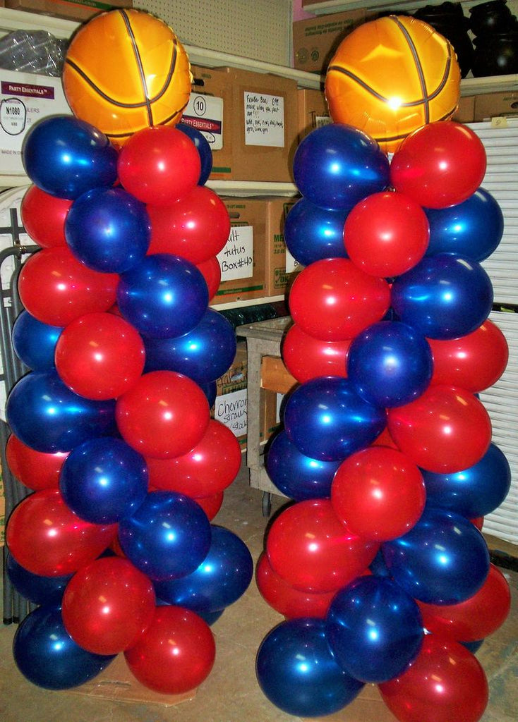 basketball columns– Balloon & Party Charlotte