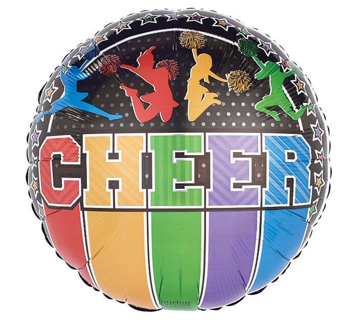 cheerleader foil balloon