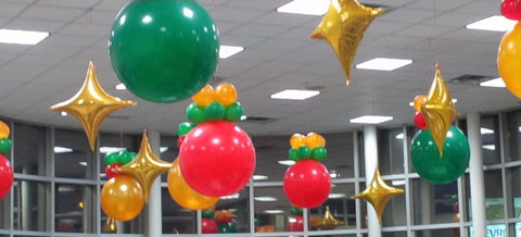 christmas ornament big balloons