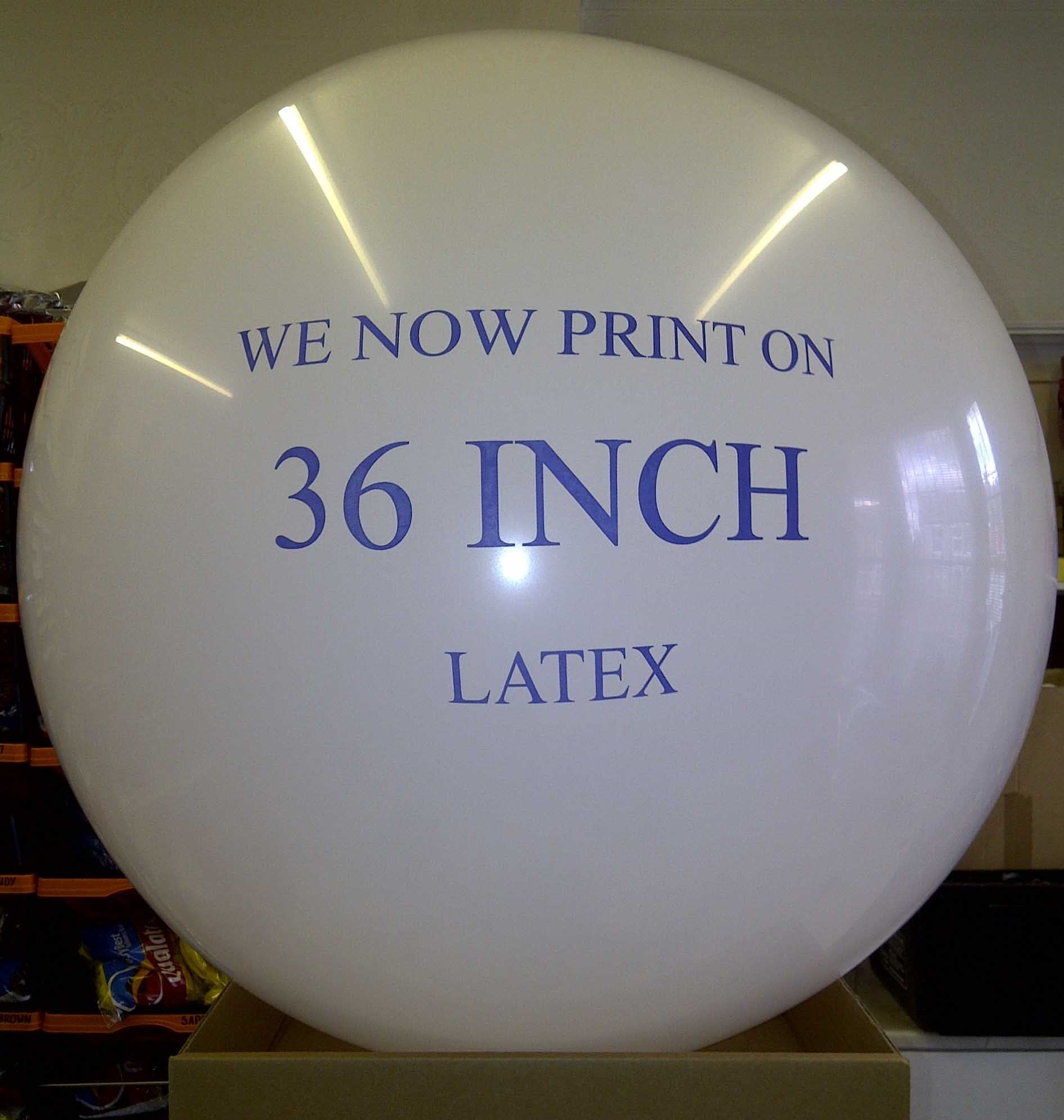 36 inch logo balloons