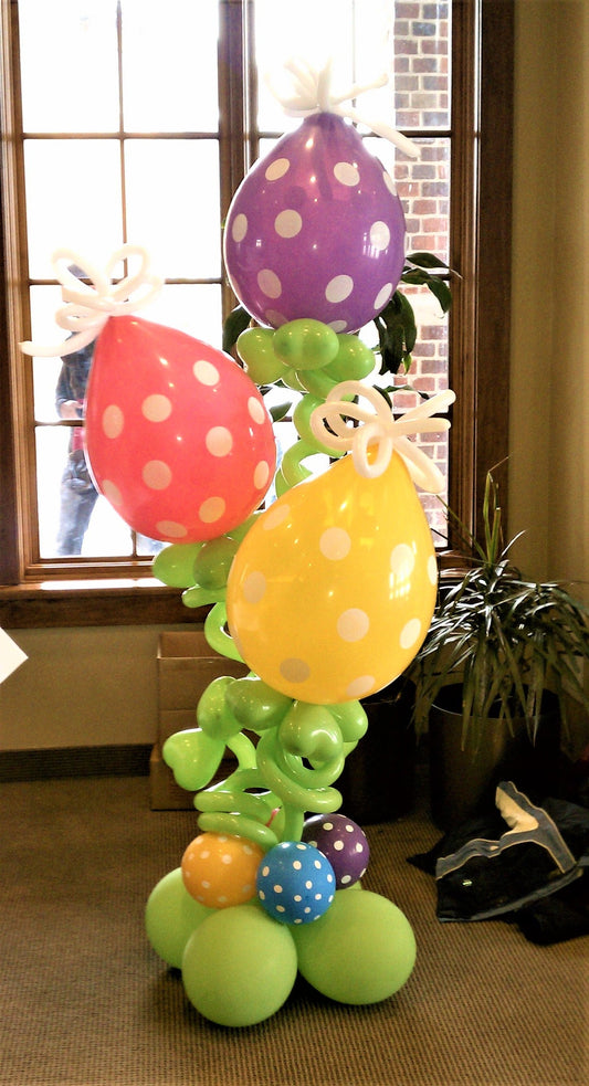 Decorated Easter Egg stack