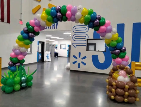 3 Creative Ways to Use Balloon arches balloon columns and balloon garlands
