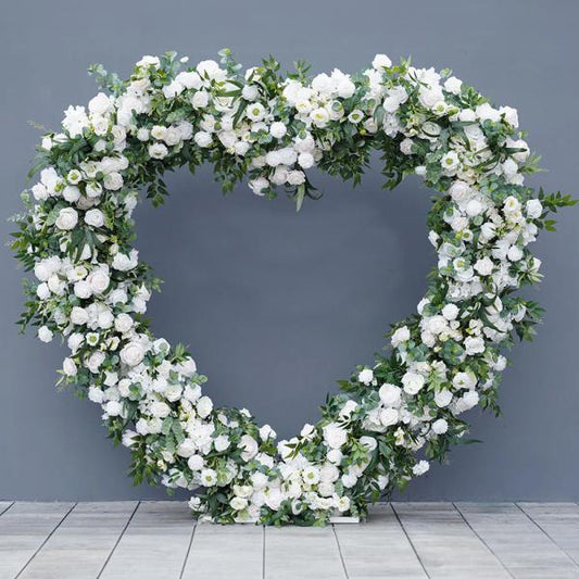 Heart Arch of Flowers