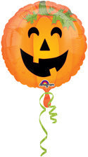 pumpkin foil balloon