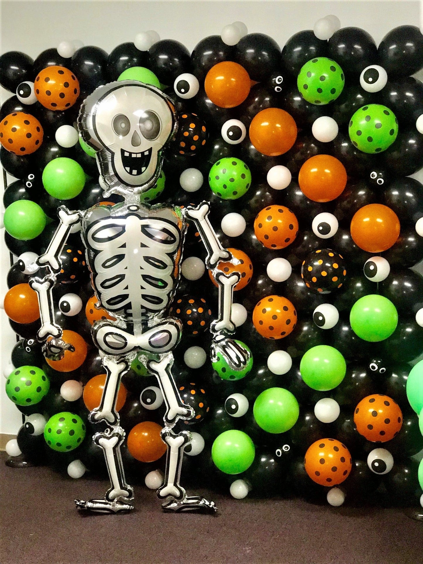 Halloween Balloon Backdrop