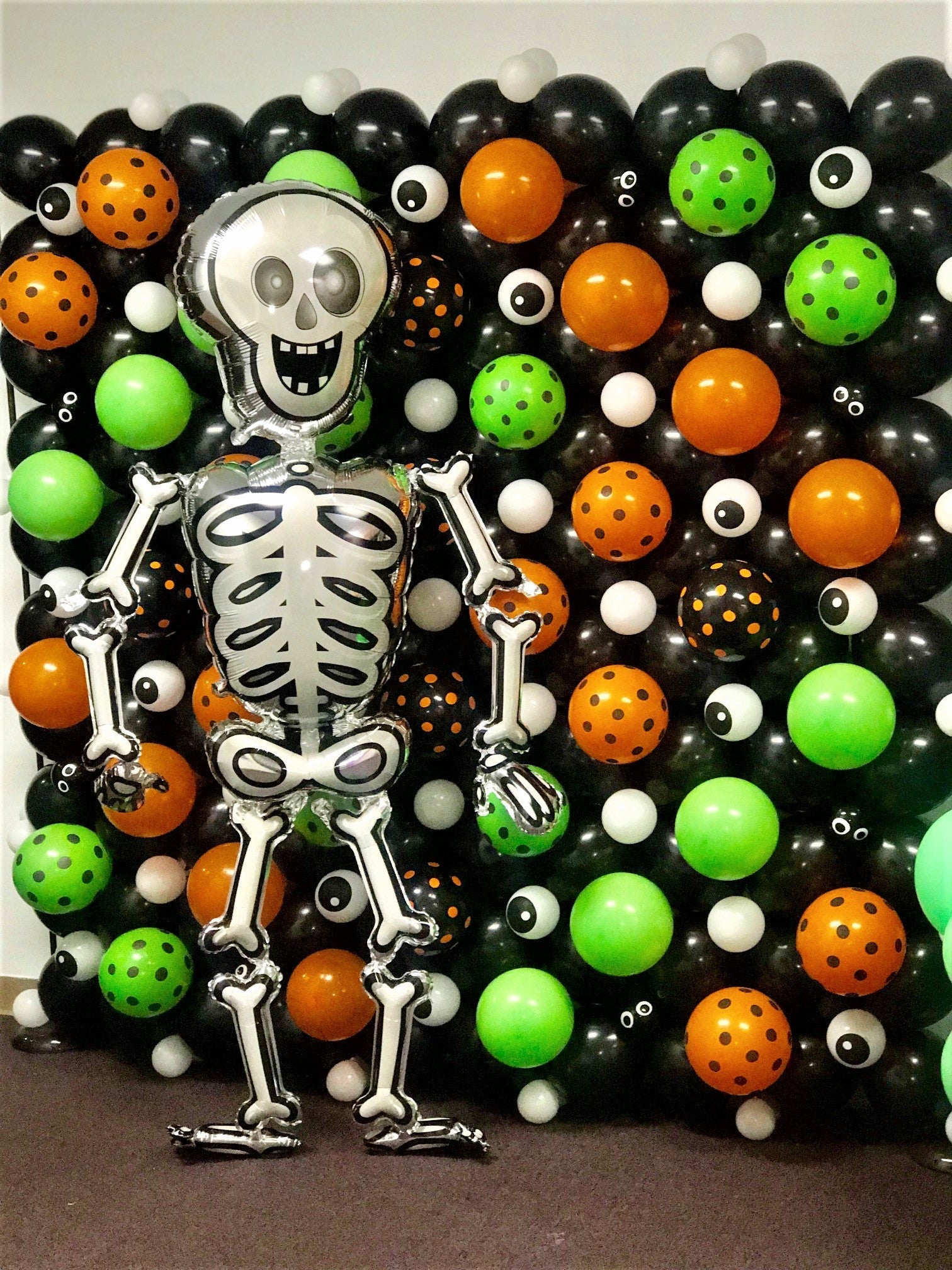 Halloween Balloon Backdrop
