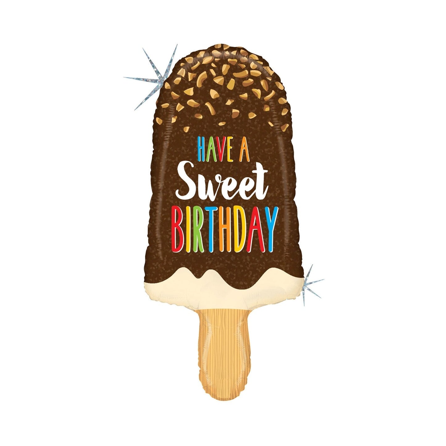 Have a Sweet Birthday Popsicle Ice Cream Balloon