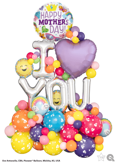 mothers day balloon bouquet