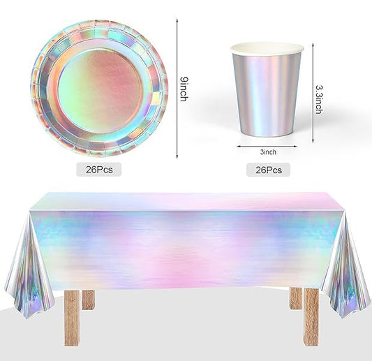 Iridescent Party Supplies
