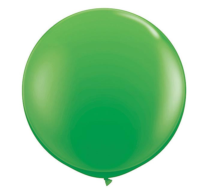 36inch green latex balloon paddle balloon