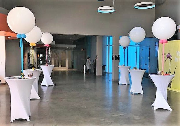 36 inch centerpiece with beads