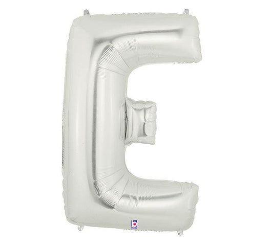 Letter E Silver