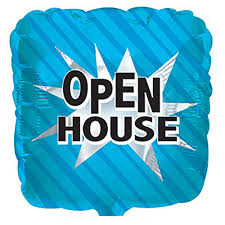Open House Foil Balloon