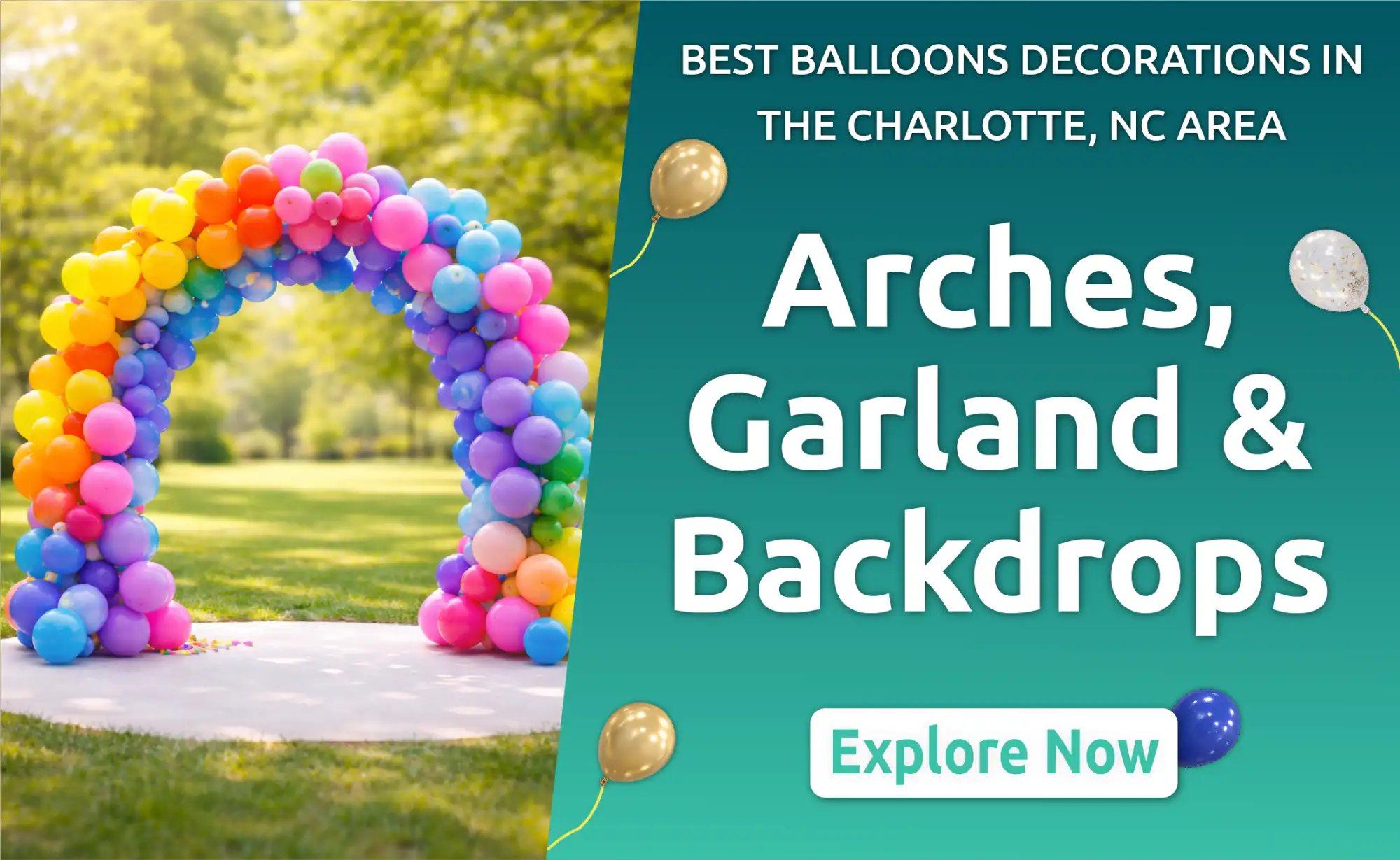 balloon and party service charlotte nc