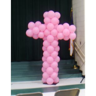 Think Pink Memorial Cross