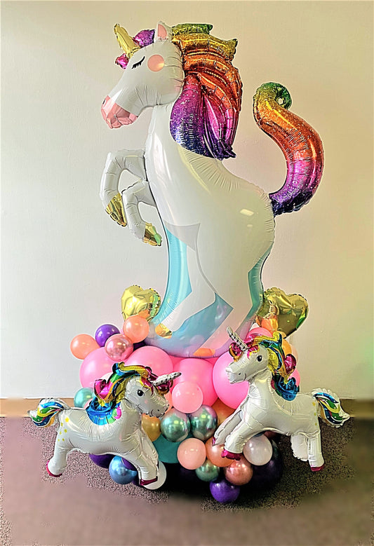 UNICORN Magical Balloon Tower