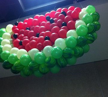 Watermelon Slice Sculpture