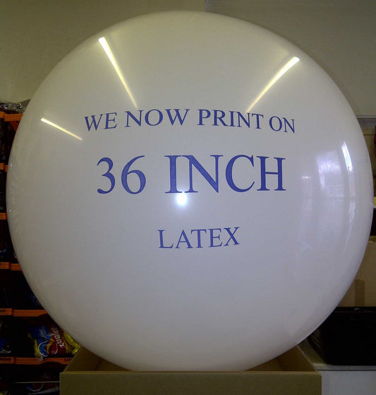 36 inch logo balloons