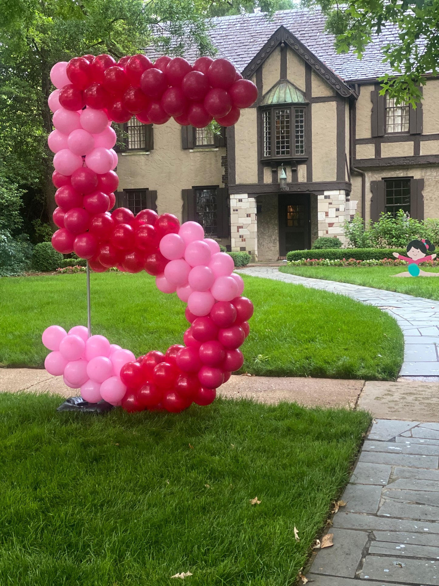 Yard Sign Lawn Number Birthday Package