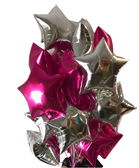 Happy Birthday Celebration Bouquet 21 Stars