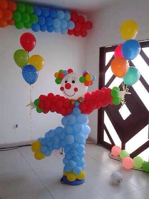 Circus Clown Doing Tricks