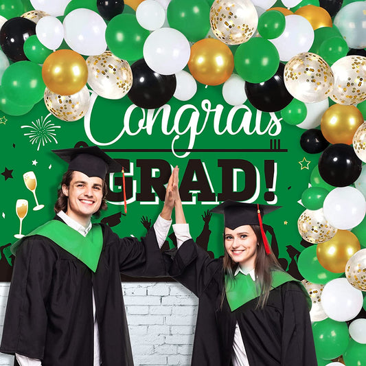 Graduation Banner Garland Photo Opp Set