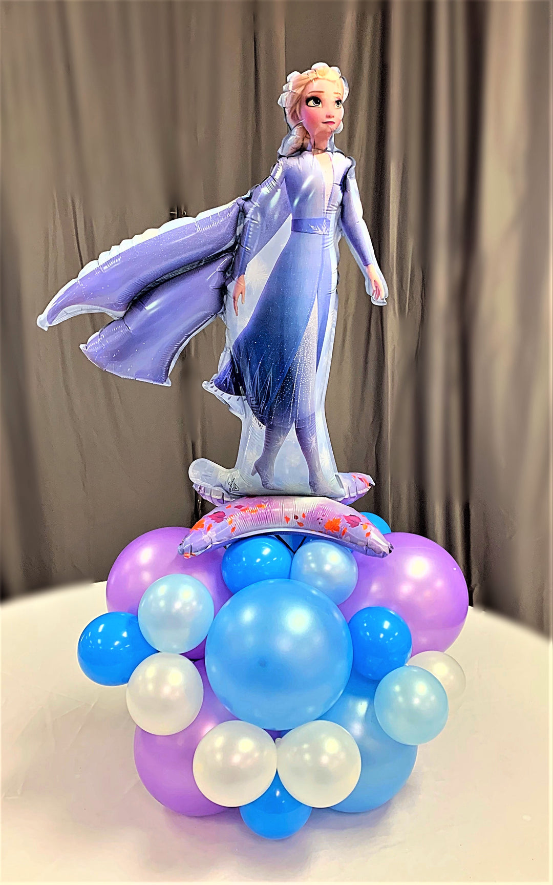 Frozen Elsa Table Top Centerpiece Balloonscharlotte