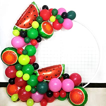 Summer Fruit Watermelon Themed Balloon Garland