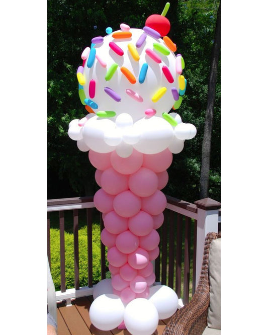 Ice Cream Cone with a Cherry on Top