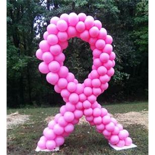 Breast Cancer Ribbon Balloon – Balloonscharlotte