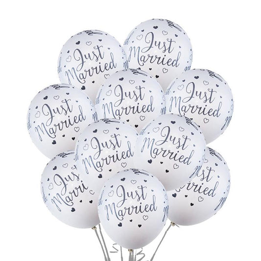 Just Married Wedding Day Decorating Pack