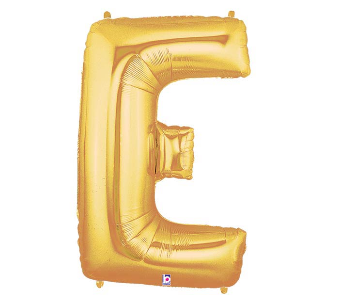 Letter E balloon mylar