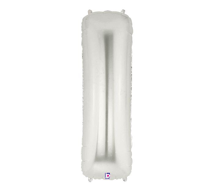 letter i mylar balloon