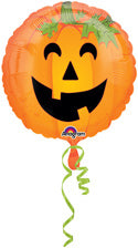 pumpkin foil balloon