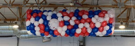 patriotic balloon drop