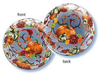 thanksgiving fall foil bubble balloonl